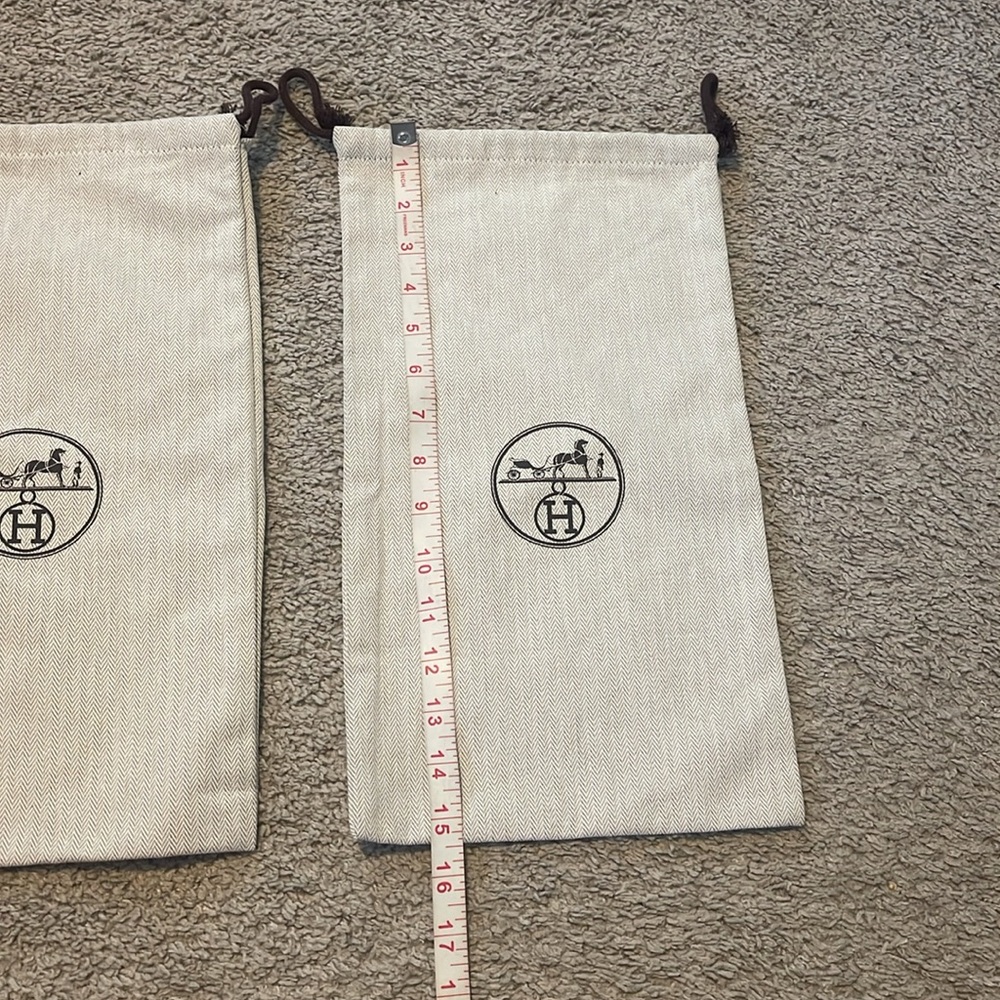 Hermes Shoe Dust Bags - Picture 3 of 4